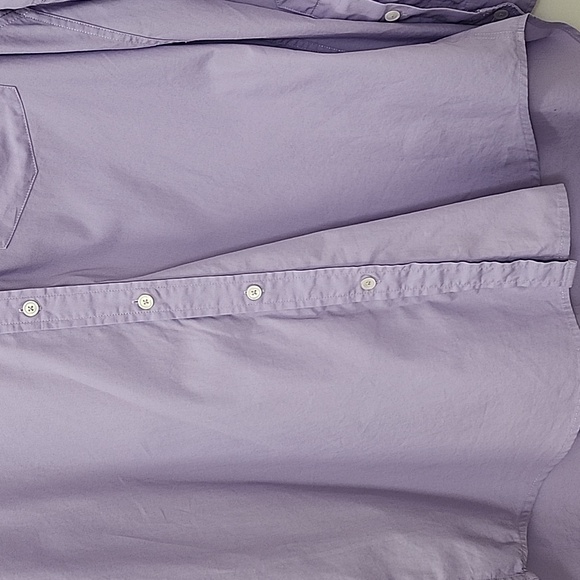 Aritzia Wilfred Free relaxed shirt Purple Size Large - Picture 14 of 16